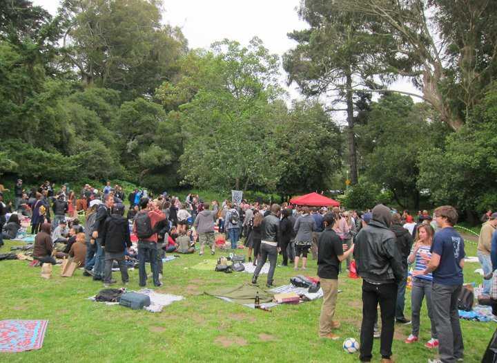 As You Like It Annual Picnic at Elk Glen Meadow, Golden Gate Park, San