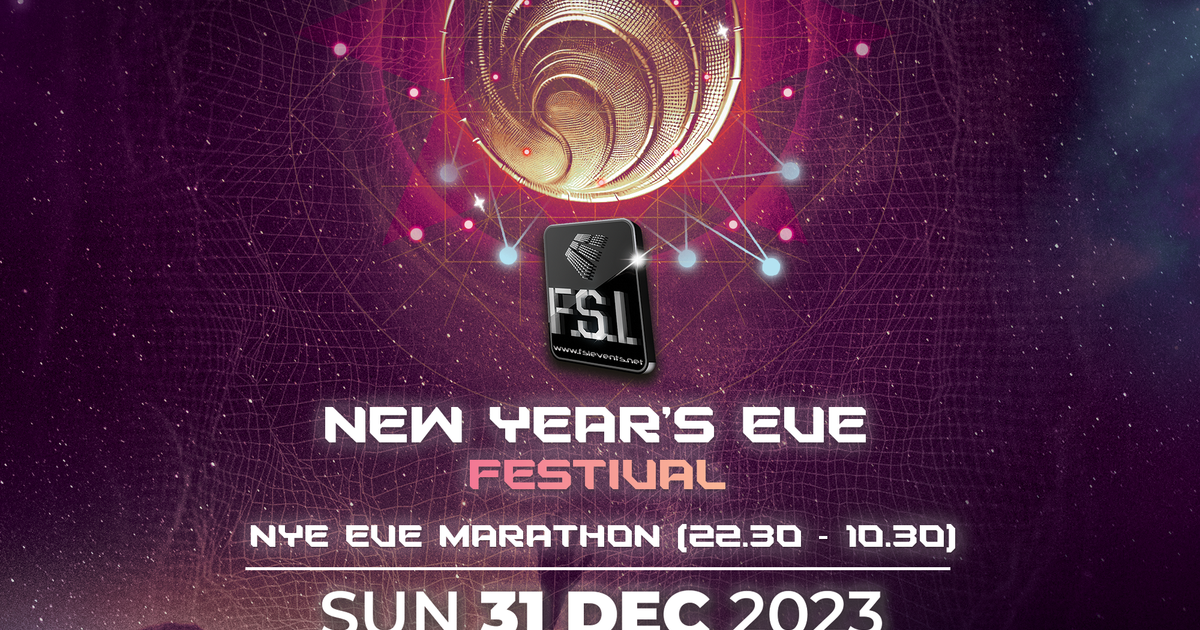 FSI NYE Fest 2 x Stages Olympic Indoor Stadium of Athens at Oaka