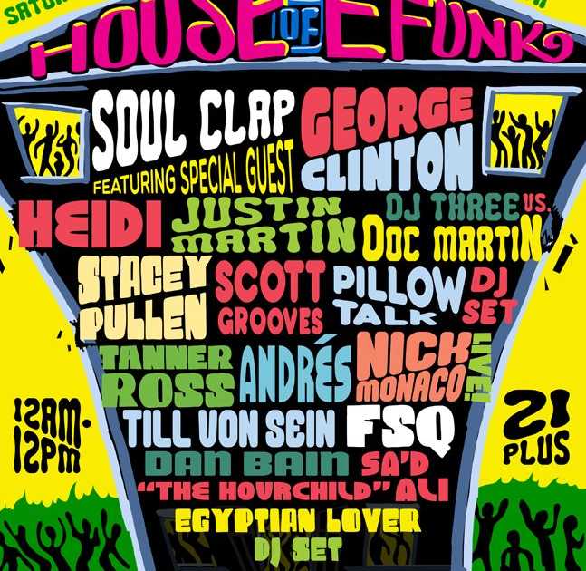 Rbma presents Soul Clap's House of Efunk at TV Lounge, Detroit