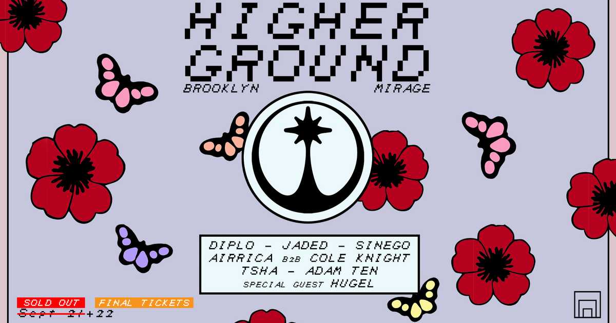 HIGHER GROUND NEW YORK CITY FEATURING DIPLO + MORE at Brooklyn Mirage ...