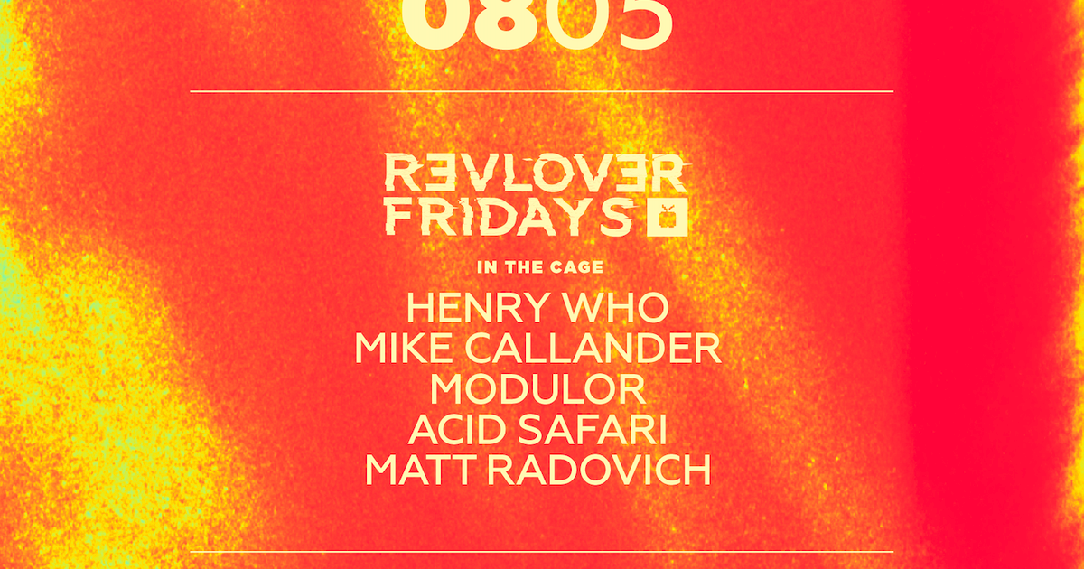 Revolver Fridays at Revolver Upstairs, Melbourne