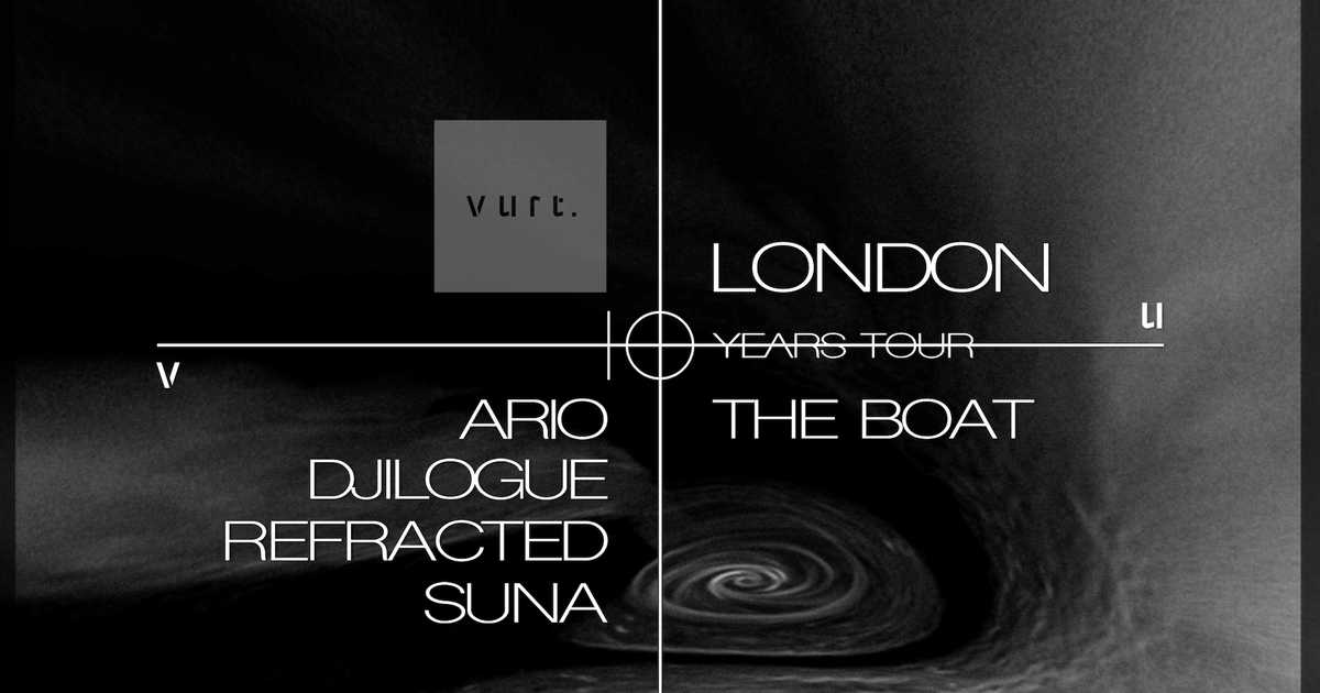 vurt. 10Years Tour in London at Secret Location, London