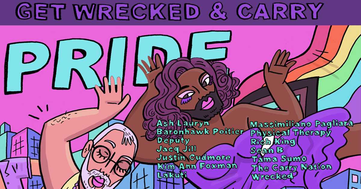Get Wrecked & Carry Pride at Elsewhere, New York