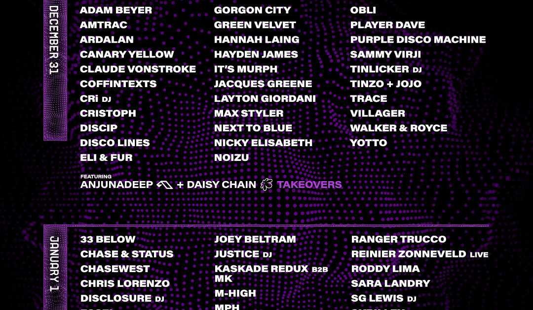 Proper NYE 25/26 at Petco Park, San Diego