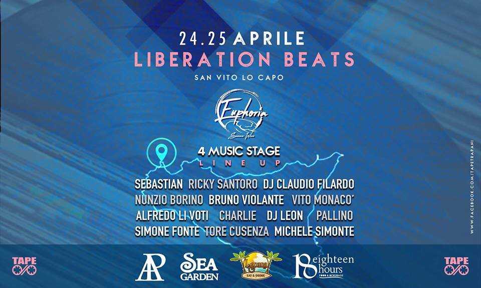 24 25 Euphoria Summer Wave Liberation Beats at TBA Sicilia Sicily