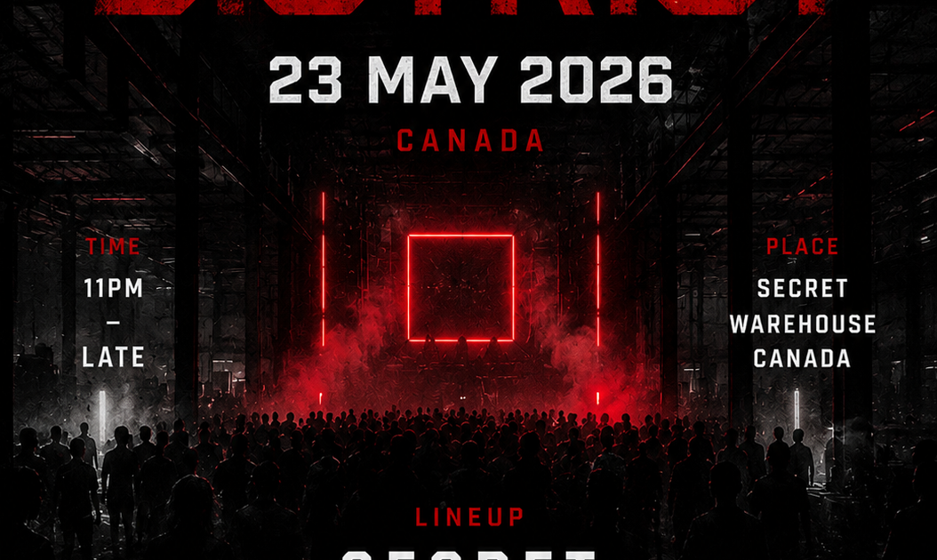 RAVE DISTRICT — 23.05.26 at TBA - LOCATION WILL BE ANNOUNCED SOON, Toronto