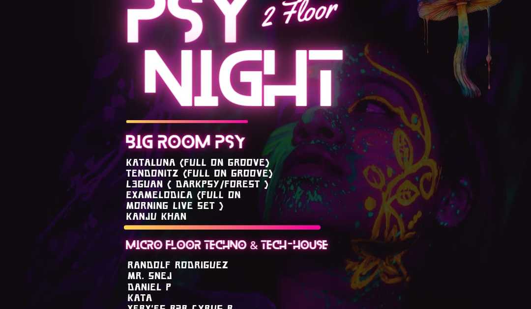 Psy Goa Techno Night a Pi32, Hannover