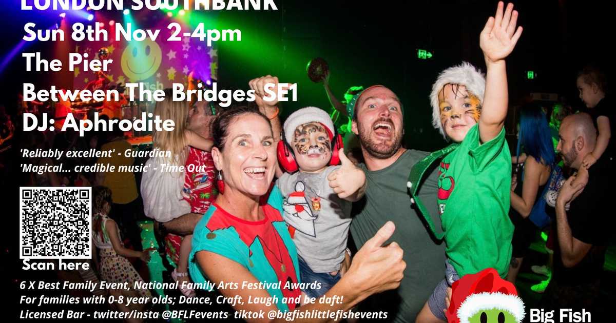 Big Fish Little Fish 'Snow Ball' Family Rave - London Southbank at ...