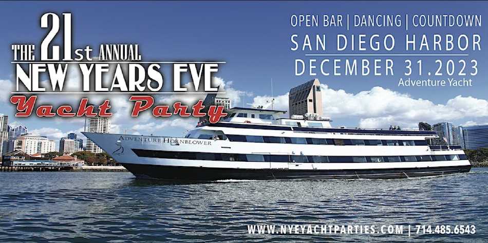 nye yacht party san diego