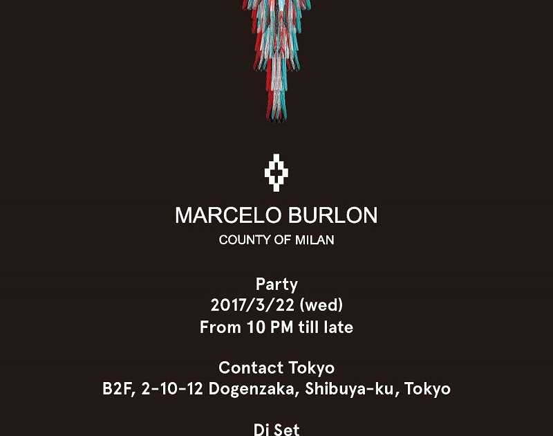 Marcelo Burlon County Of Milan Party at Contact, Tokyo