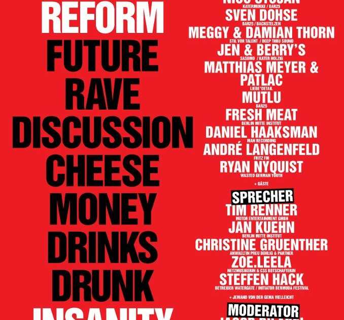 Lets Rave Gema Reform Style mit Kiki, Red Robin, Tim Renner em Prince ...