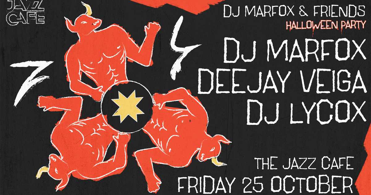 Jazz Cafe Halloween: DJ Marfox, DJ Lycox, Deejay Veiga (Príncipe) at ...
