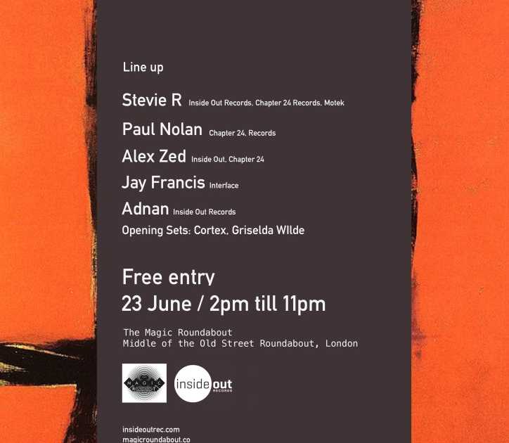 Inside Out Records Open-Air Showcase bei The Magic Roundabout, London