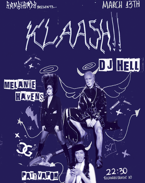 KLAASH! with DJ Hell at Sameheads, Berlin