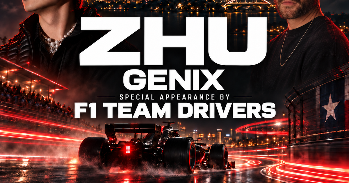 ZHU × GENIX: Draftkings The Austin Grand Prix F1 Experience Along with ...