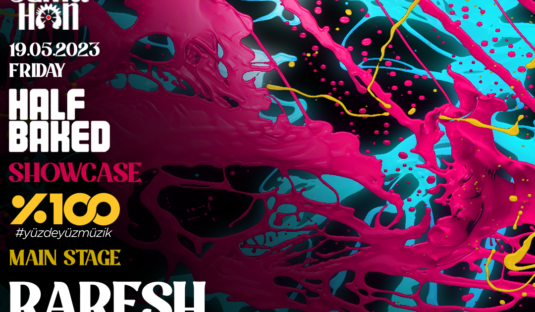 Raresh (Half Baked Showcase) presented by %100 Müzik at suma han at ...