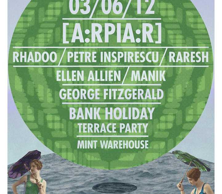 System & Louche Terrace Party: Rhadoo, Raresh, Ellen Allien, George ...