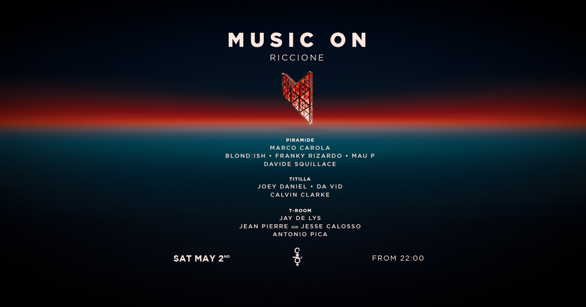 Music On Riccione - Day 2 at Cocoricò, North