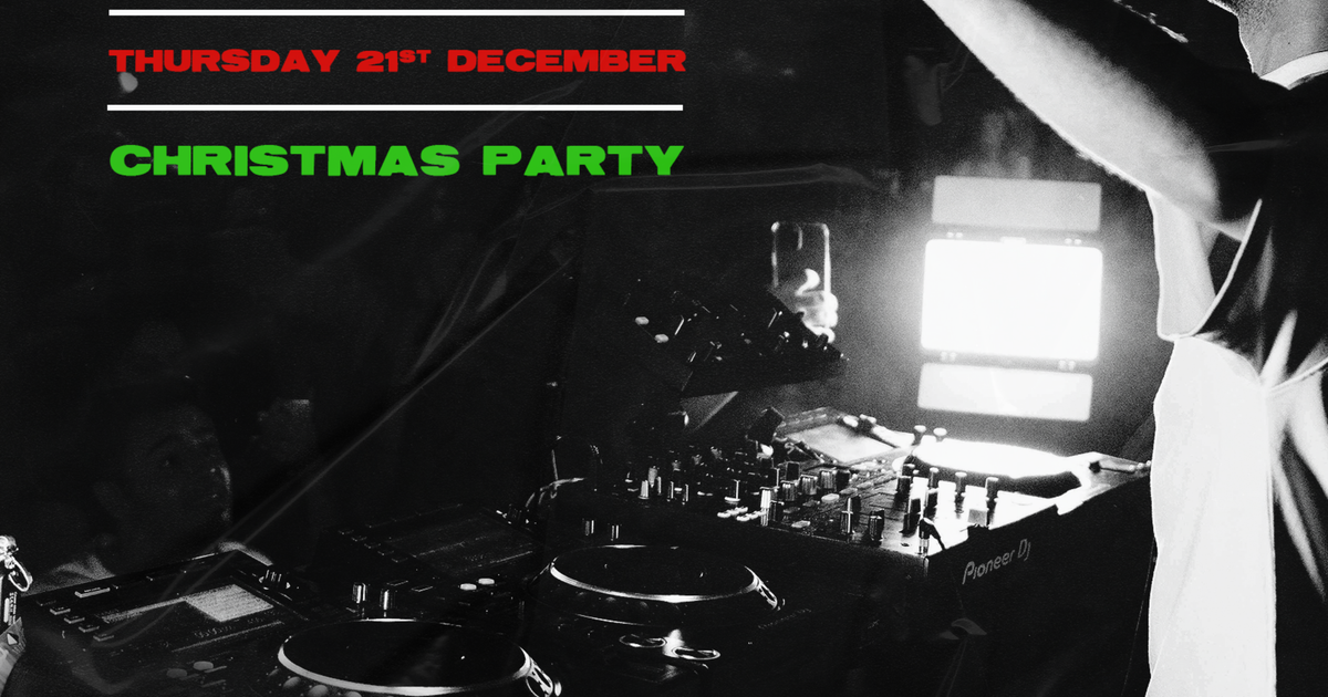 Bóveda presents 'The Christmas Party' at Vault Shenfield, London · Tickets