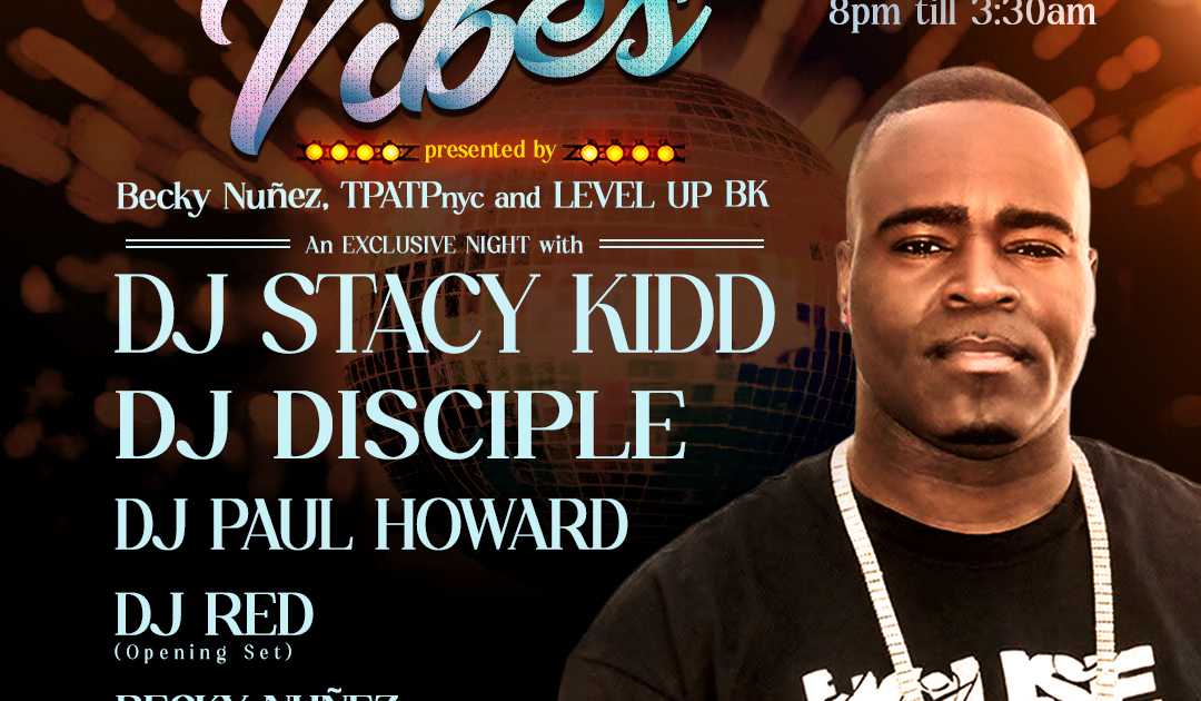 DJ Stacy Kidd AT 'THE HOUSE OF VIBES' with DJ Disciple DJ Paul Howard ...