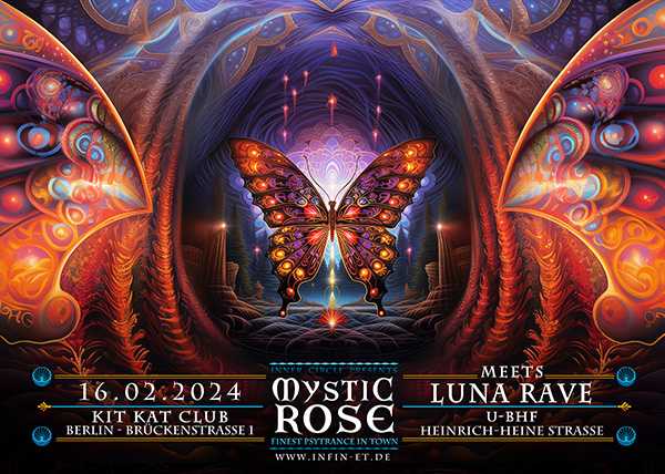 The Mystic Rose meets LUNA RAVE at KitKatClub, Berlin