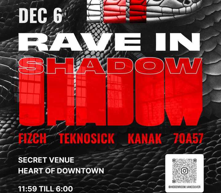 RAVE IN SHADOW at TBA, Vancouver