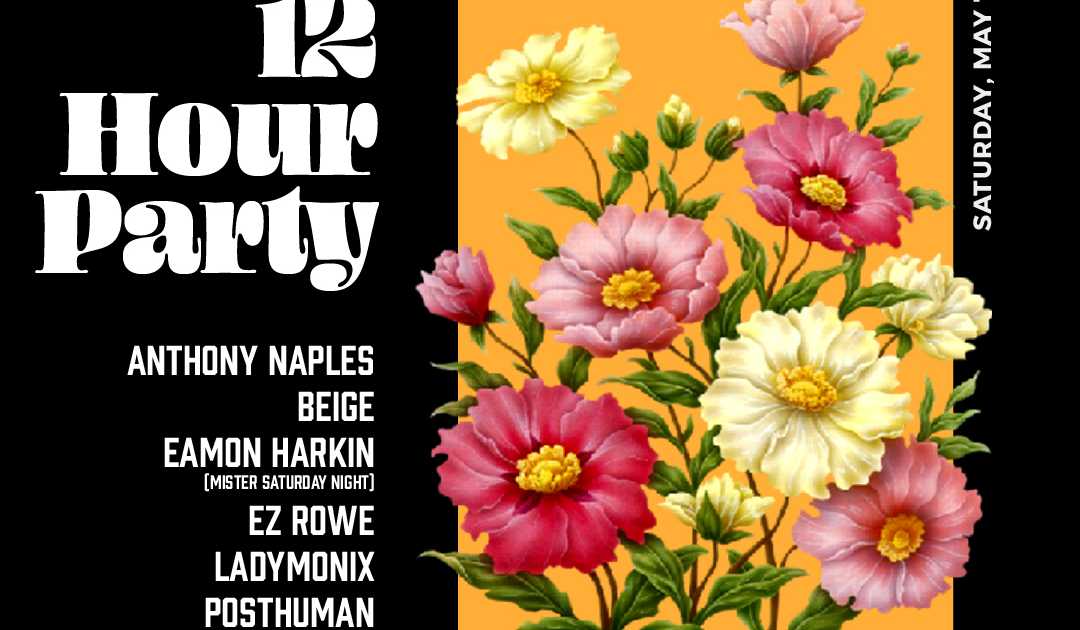 12 Hour Party Spring Fling at Marble Bar, Detroit