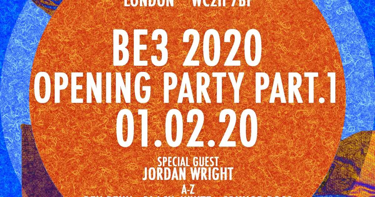 Be3 2020 Opening Party Pt1 at Ruby Blue, London