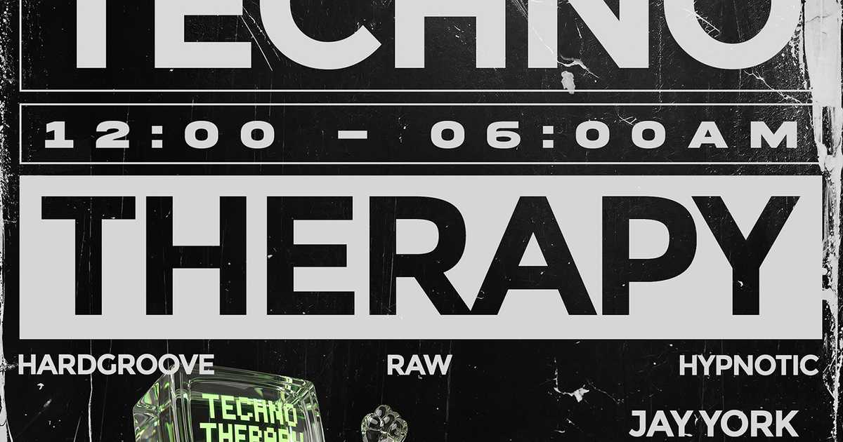 Techno Therapy flyer