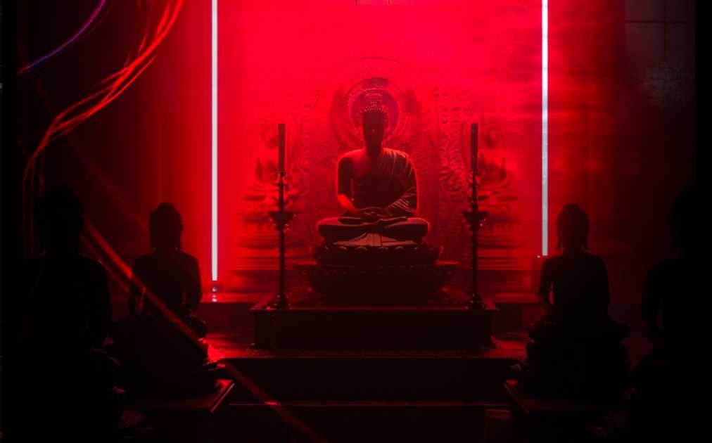 SHUGYO -Hard Techno Shrine Rave- at Hogi Hogi Shrine 宝来宝来神社, 九州