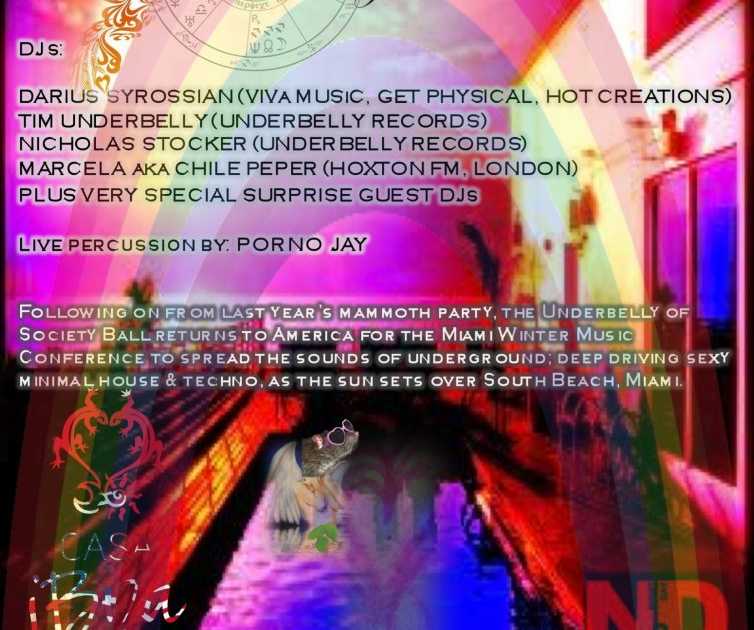 The Underbelly Of Society Ball presented by Night&day Magazine at