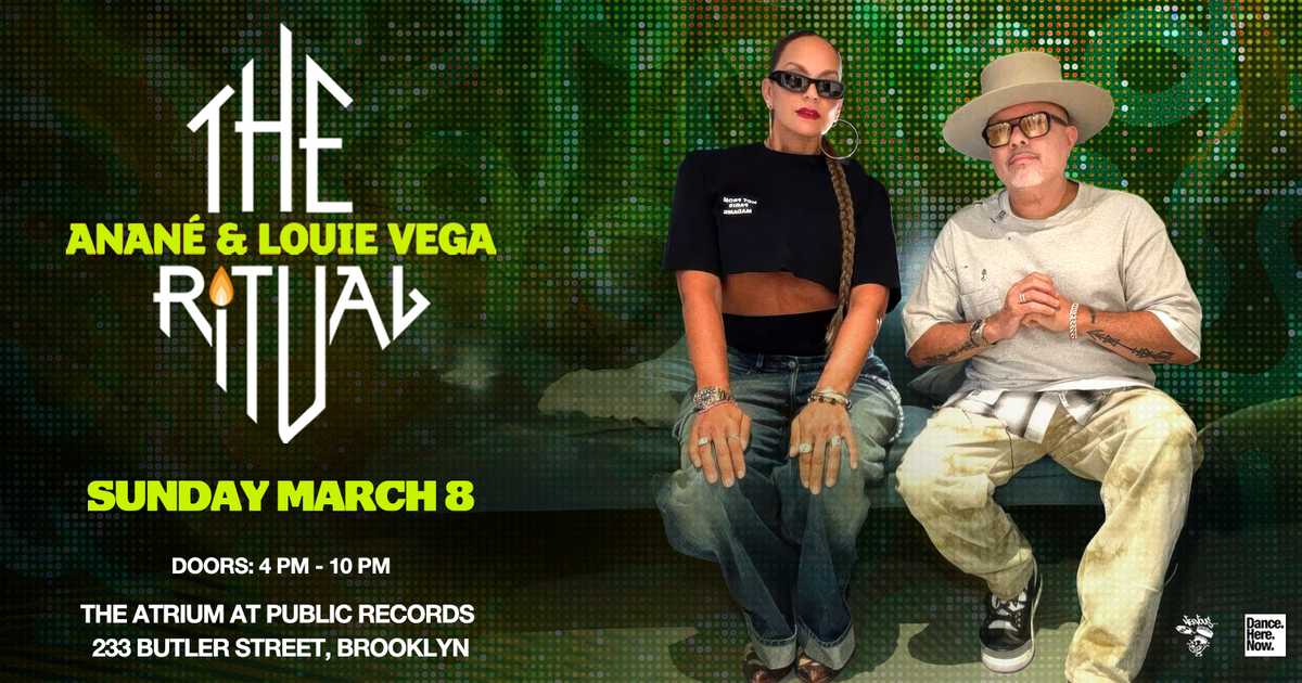 The Ritual W/ Anané & Louie Vega bei public records, New York City