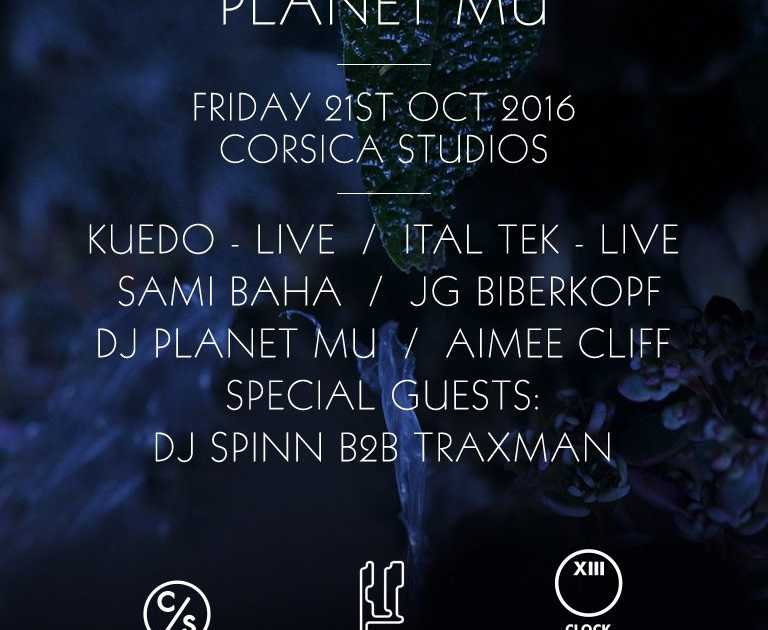 Cs13: Planet Mu with Kuedo - Live, DJ Spinn b2b Traxman, Ital Tek… en ...