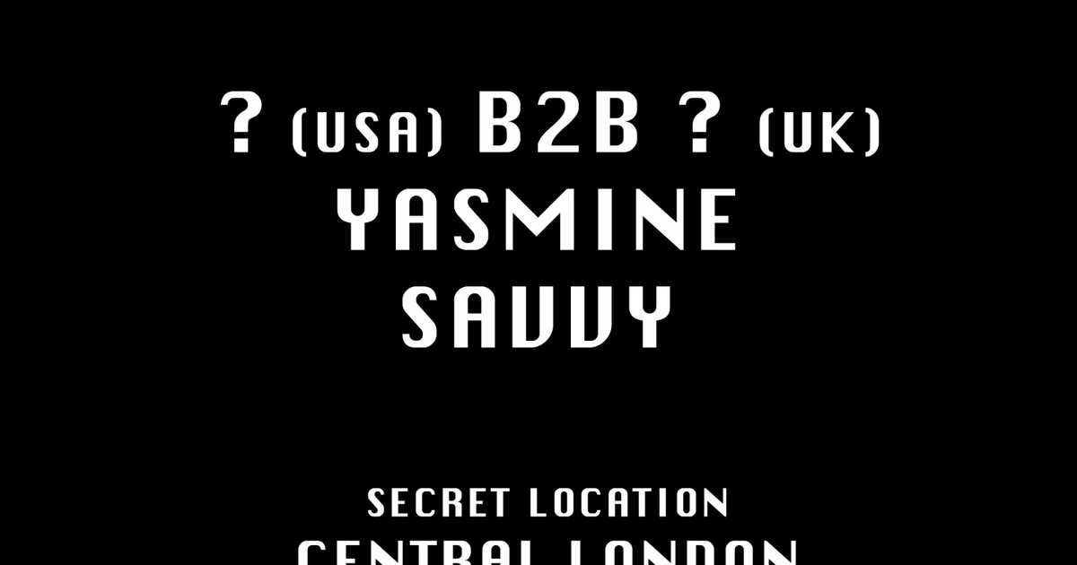 [CANCELLED] Stretchy Dance Supply ????, SAVVY & Yasmine at TBA