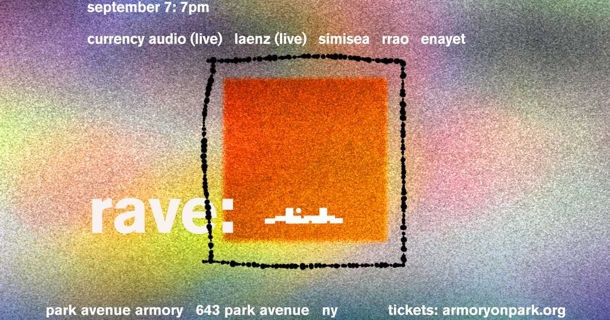 Rave: SLINK at Park Avenue Armory, New York City