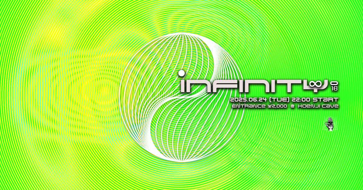 Koenji Cave presents ∞ Infinity ∞ 016 at Cave, Tokyo
