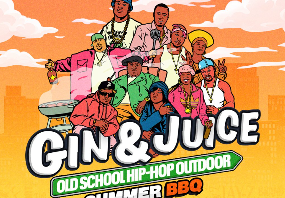 Gin and Juice Oldschool HipHop Summer BBQ at Progress Centre, Manchester