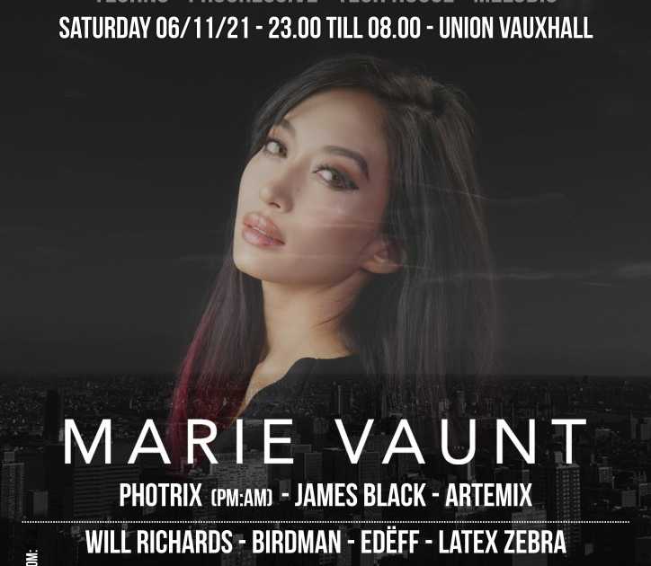 Dark Matter Pres. Marie Vaunt em Union Club, Vauxhall, London