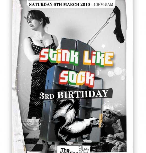 Stink Like Sock 3rd Birthday bei The Junction, Midlands