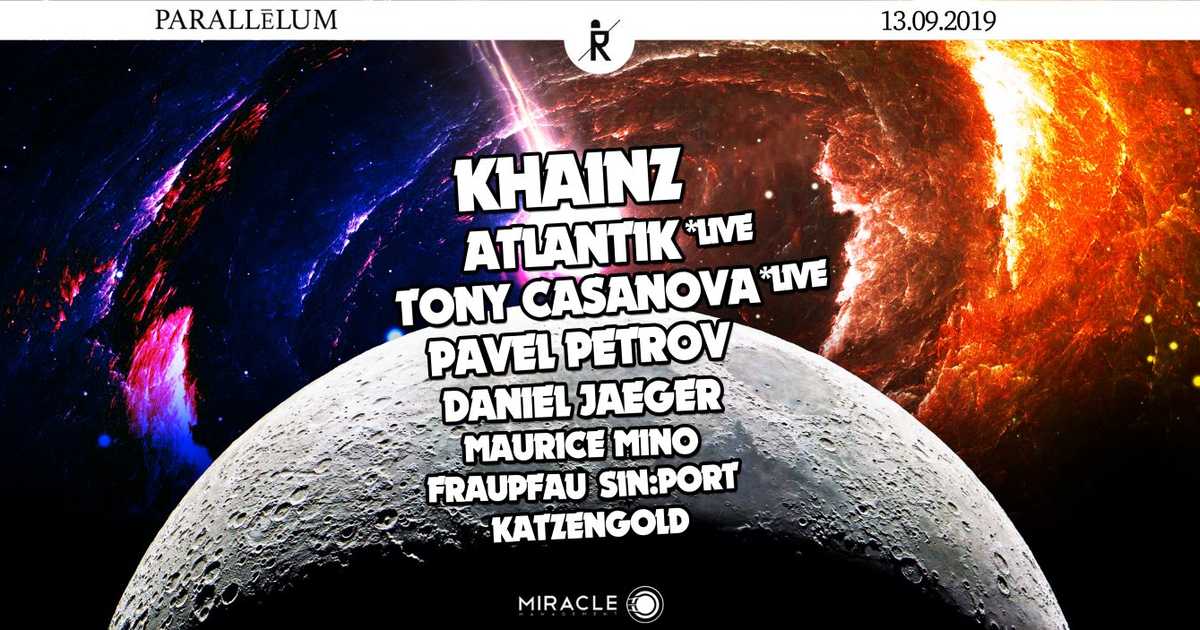 Parallelum with Khainz, Pavel Petrov, Atlantik, Tony Casanova uvm bei ...