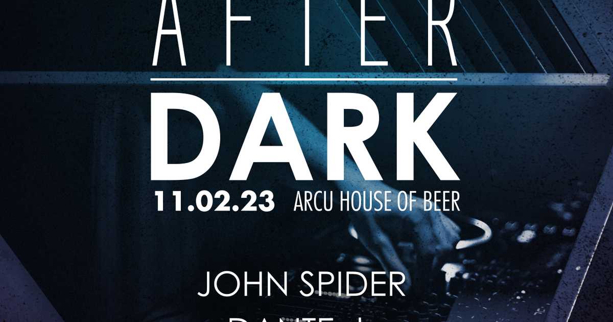AfterDARK 002 at Arcu House of Beer, Iasi