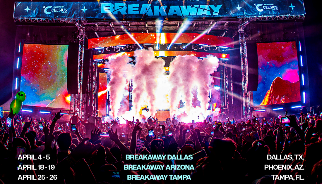 Breakaway Music Festival 2025 - Discount Code RAVEFAM at TBA, San ...