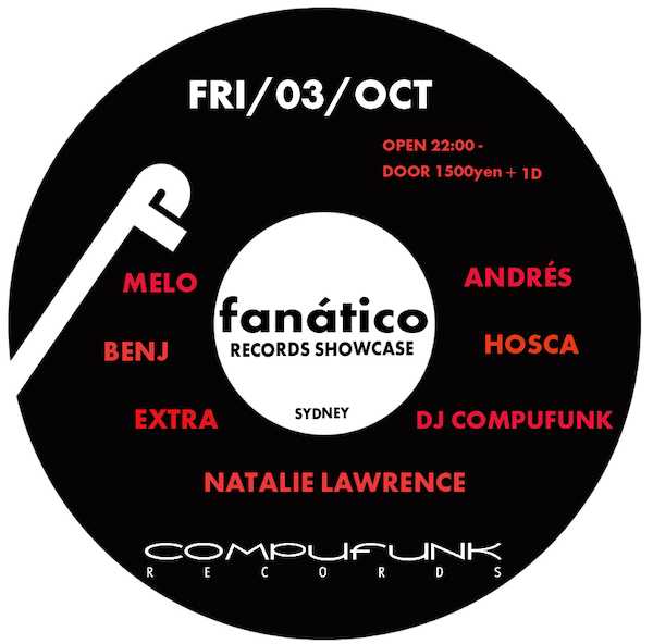 fanático records Showcase at Compufunk Records, Osaka