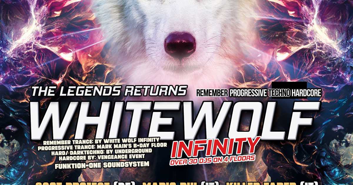 WHITE WOLF Infinity Party at TBA - Biberena, Bern