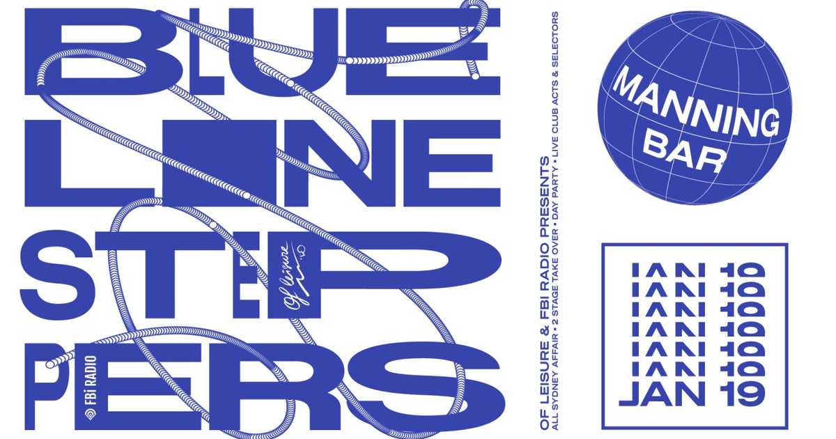 Blue Line Steppers at Manning Bar, Sydney