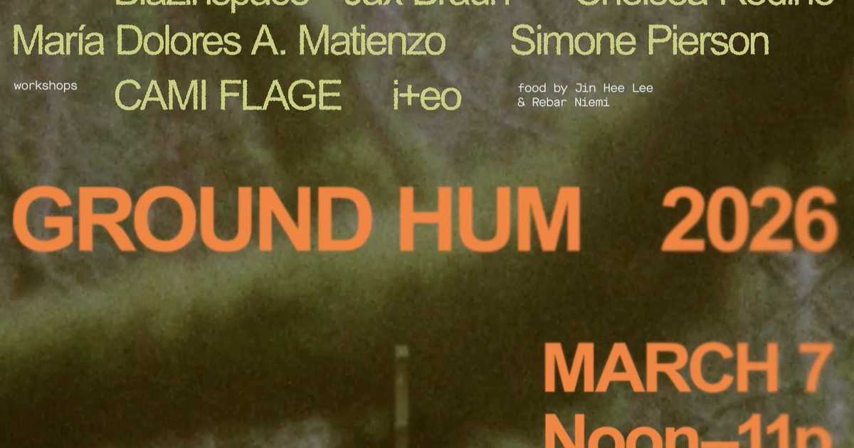 Ground Hum 2026 at Washington Hall, Seattle